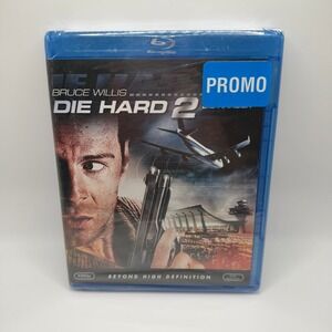 Die Hard 2 Die Harder Blu-ray Movie Bruce Willis Action Sealed Promo Edition